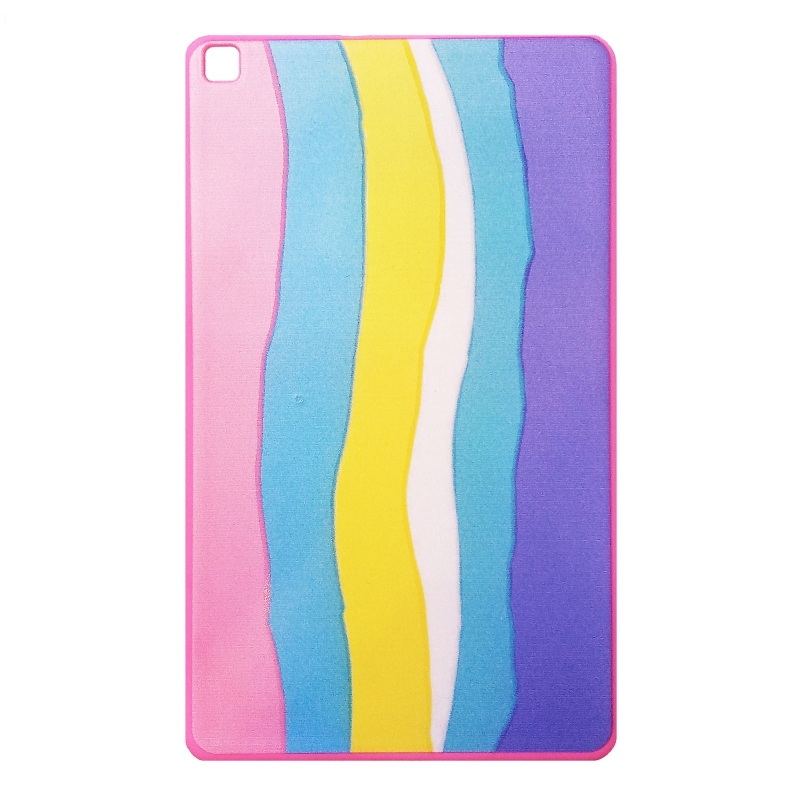   کاور رنگین کمانی برای تبلت سامسونگ Galaxy Tab A7 Lite / T225